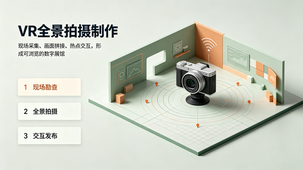重庆临感景动：720°VR全景实景采集与虚拟展厅开发区别